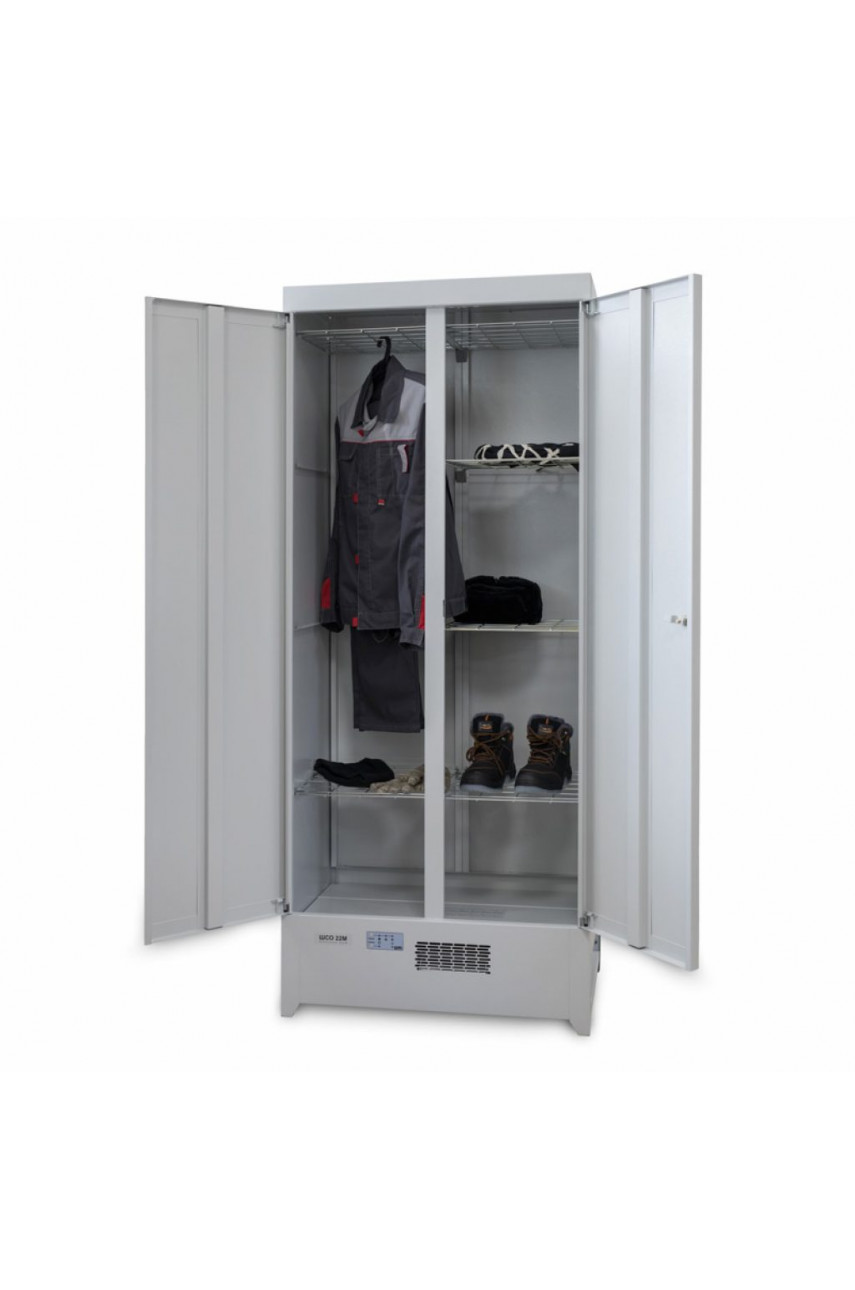 Металлический сушильный шкаф для одежды и обуви, 60,2x51,3x196,2 см
